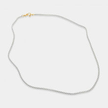Load image into Gallery viewer, Lucky Birds Boutique's Valerie Collection- High Quality enamel dipped necklace collection. White Enamel dipped cable chain necklace.