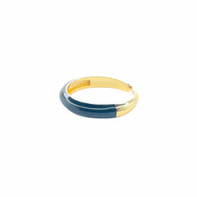 Load image into Gallery viewer, Enamel Dipped Gold Ring