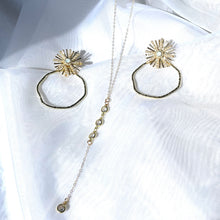 Load image into Gallery viewer, Sunburst Hoops