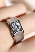 Load image into Gallery viewer, 1 Carat Moissanite Wide Band Ring
