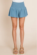 Load image into Gallery viewer, HEYSON Full Size Life&#39;s A Highway Mineral Washed Smocked Shorts
