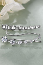 Load image into Gallery viewer, 1.9 Carat Moissanite 925 Sterling Silver Earrings
