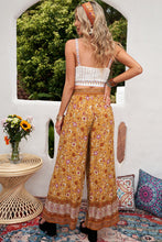 Load image into Gallery viewer, Bohemian Wide Leg Belted Pants
