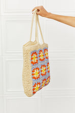 Load image into Gallery viewer, Off The Coast Straw Tote Bag
