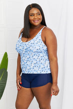Load image into Gallery viewer, Two-Piece Swimsuit in Blossom Navy
