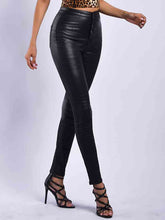 Load image into Gallery viewer, Snake Print High Waist Skinny Pants
