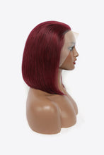Load image into Gallery viewer, 12&quot; 155g #99J Lace Front Wigs Human Hair 150% Density
