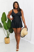 Load image into Gallery viewer, Clear Waters Swim Dress in Black
