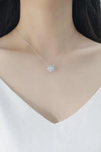 Load image into Gallery viewer, 1 Carat Moissanite Floral Pendant Necklace
