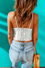Load image into Gallery viewer, V-Neck Lace Cropped Cami
