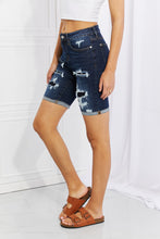 Load image into Gallery viewer, Judy Blue Lucy High Rise Patch Bermuda Shorts
