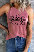 Load image into Gallery viewer, TRICK OR TREAT Graphic Tank Top
