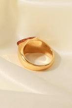 Load image into Gallery viewer, Inlaid Natural Stone Stainless Steel Ring
