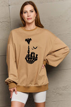 Load image into Gallery viewer, Simply Love Full Size Halloween Element Graphic Sweatshirt
