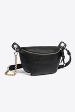 Load image into Gallery viewer, PU Leather Chain Strap Crossbody Bag
