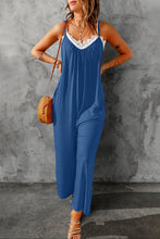 Load image into Gallery viewer, Spaghetti Strap Wide Leg Jumpsuit
