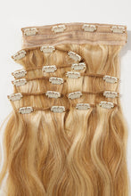 Load image into Gallery viewer, 18&quot; 100g #27/613 Clip-in Hair Extensions Human Virgin Hair
