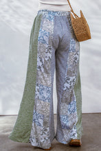 Load image into Gallery viewer, Mixed Print Pull-On Wide Leg Pants
