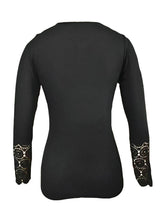 Load image into Gallery viewer, Buttoned Long Sleeve T-Shirt
