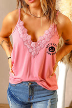 Load image into Gallery viewer, Lace Trim LET&#39;S GET SMASHED Graphic Cami
