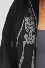 Load image into Gallery viewer, Simply Love Full Size Skeleton Graphic Hoodie
