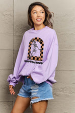 Load image into Gallery viewer, Simply Love Full Size HAPPY HALLOWEEN Graphic Sweatshirt
