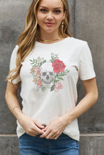 Load image into Gallery viewer, Simply Love Simply Love Full Size Skull Graphic Cotton Tee
